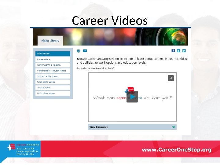 Career Videos 