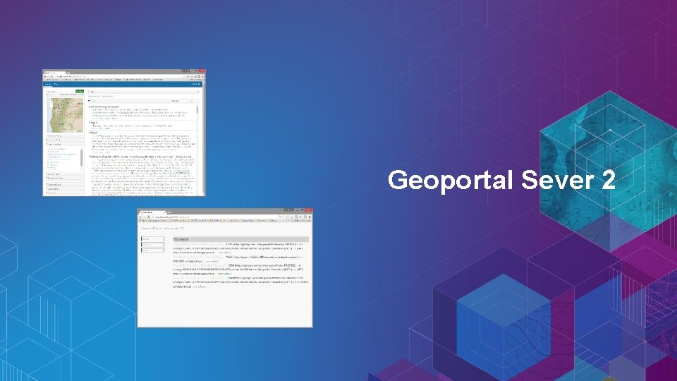 Geoportal Sever 2 