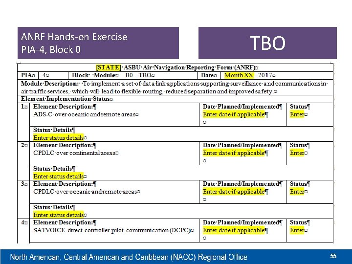 ANRF Hands-on Exercise PIA-4, Block 0 TBO 55 