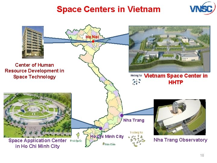 Space Centers in Vietnam Ha Noi Center of Human Resource Development in Space Technology