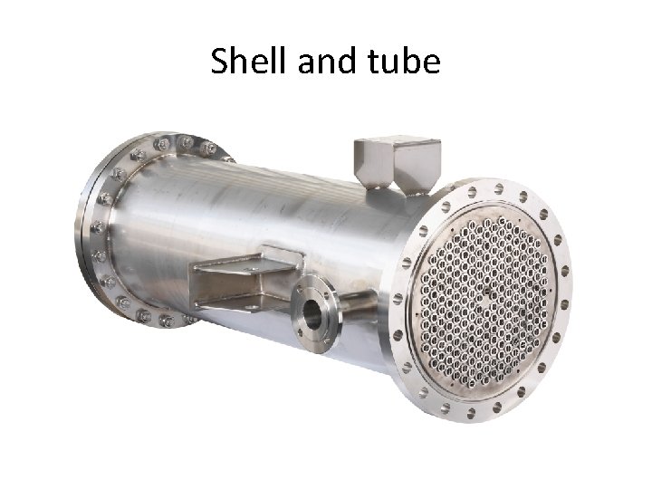 Shell and tube Shell and tube