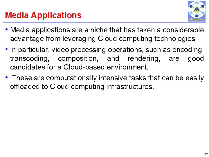 Media Applications IBM Power Systems • Media applications are a niche that has taken Media Applications IBM Power Systems • Media applications are a niche that has taken