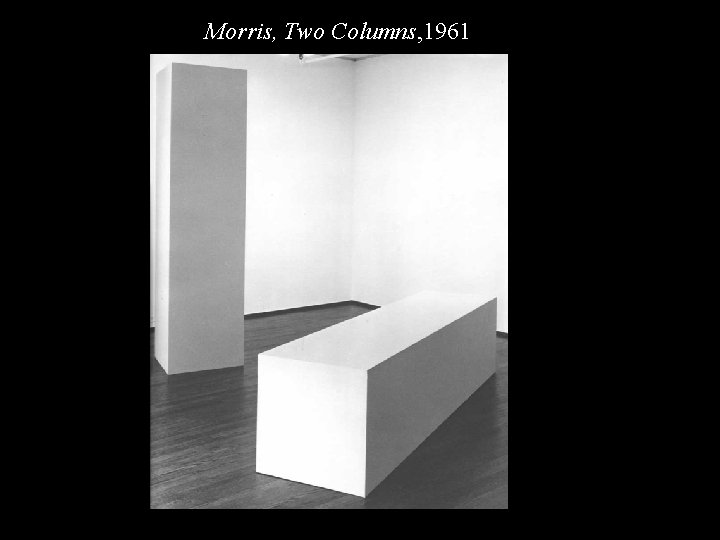 RM Two Columns 61 Morris, Two Columns, 1961 
