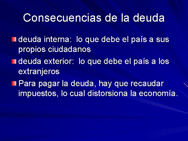 Consecuencias de la deuda interna: lo que debe el país a sus propios ciudadanos Consecuencias de la deuda interna: lo que debe el país a sus propios ciudadanos