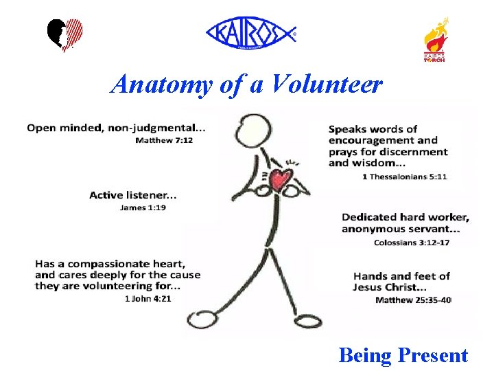 Anatomy of a Volunteer Being Present 