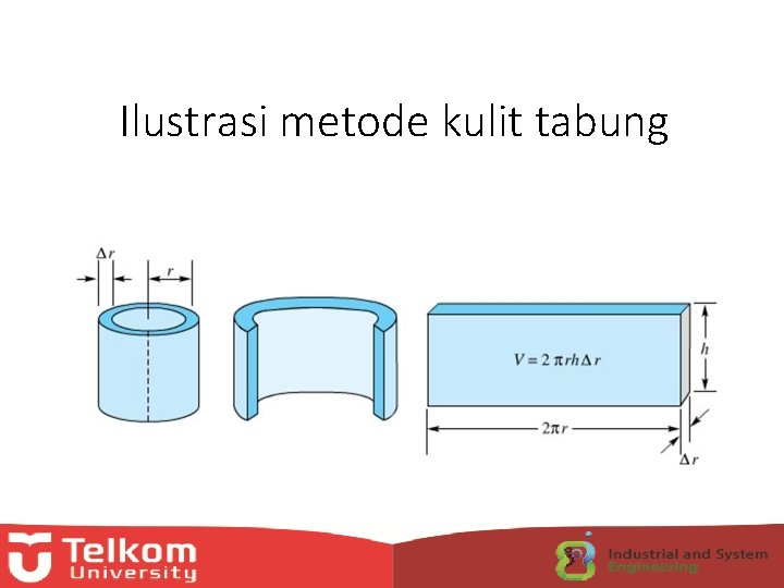 Ilustrasi metode kulit tabung 