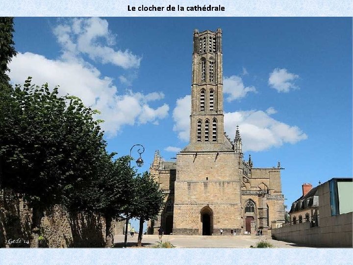 Le clocher de la cathédrale 