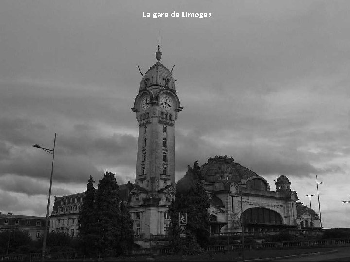 La gare de Limoges 