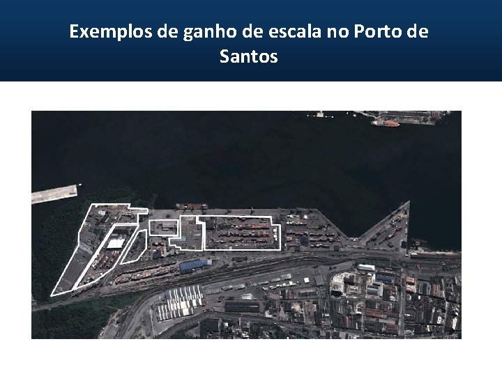 Exemplos de ganho de escala no Porto de Santos 