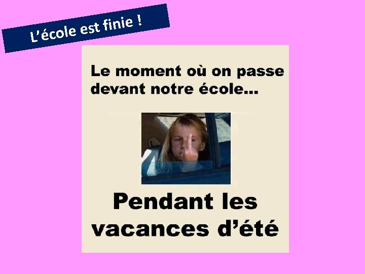 ! e i n i f t s e e l o c L’é