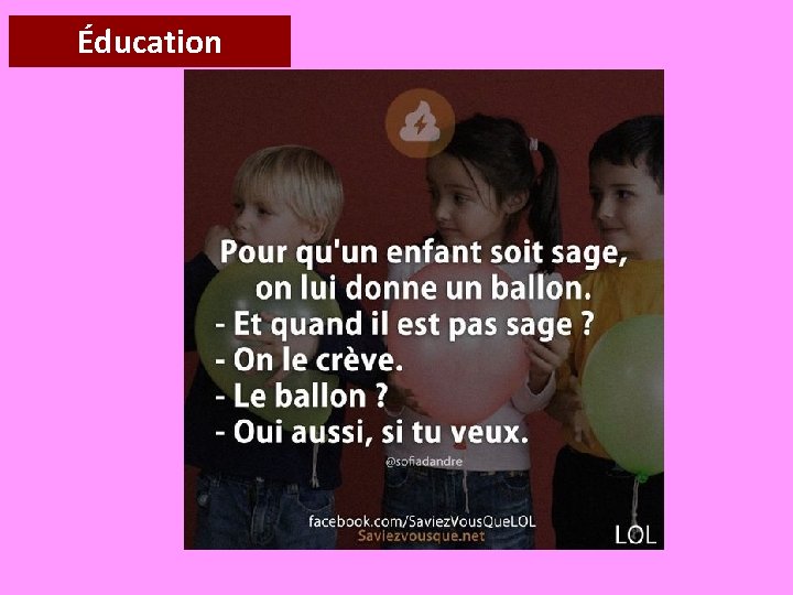 Éducation 