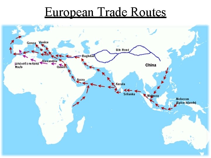 European Trade Routes 