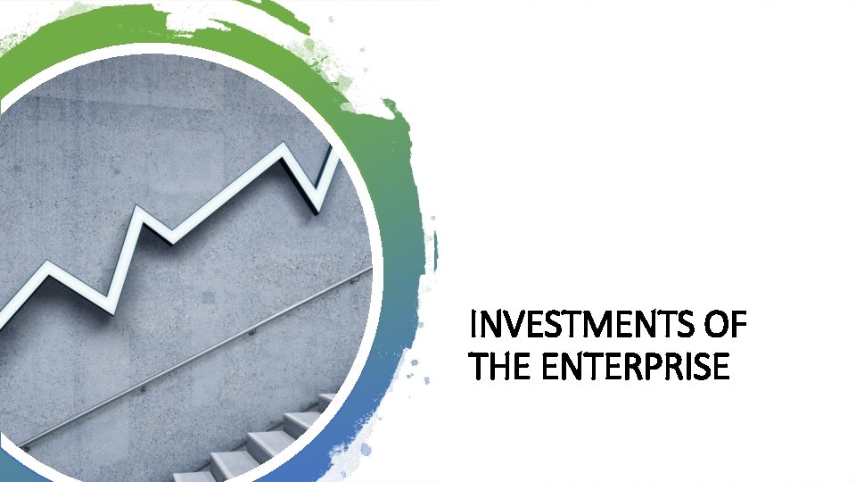 INVESTMENTS OF THE ENTERPRISE INVESTMENTS OF THE ENTERPRISE