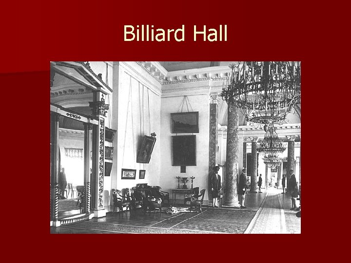 Billiard Hall 