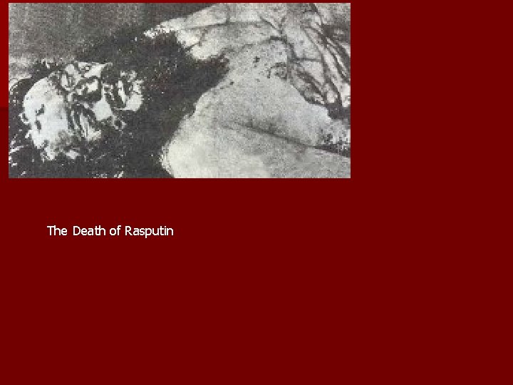 The Death of Rasputin 