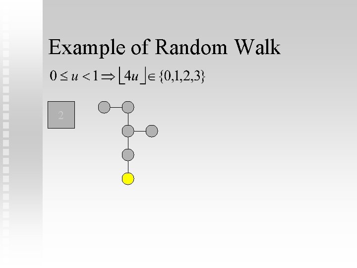 Example of Random Walk 132 