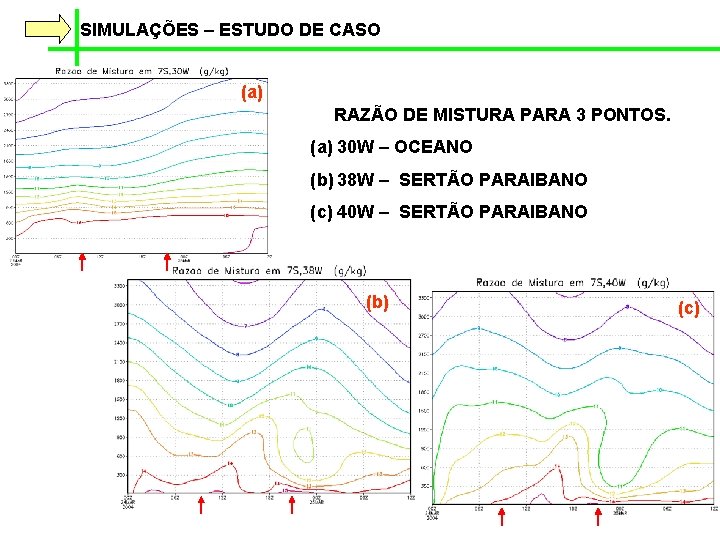SIMULAÇÕES – ESTUDO DE CASO (a) RAZÃO DE MISTURA PARA 3 PONTOS. (a) 30
