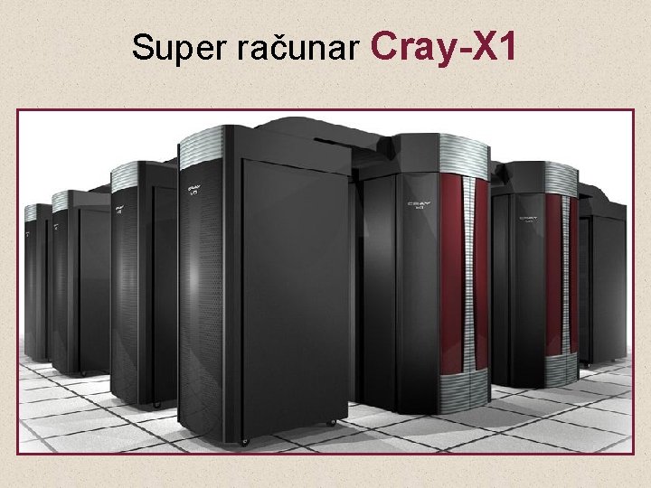 Super računar Cray-X 1 