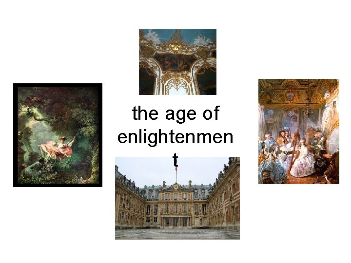 the age of enlightenmen t 