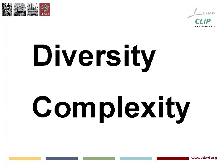 Diversity Complexity www. efmd. org 