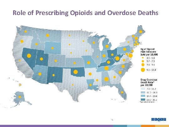 Role of Prescribing Opioids and Overdose Deaths 