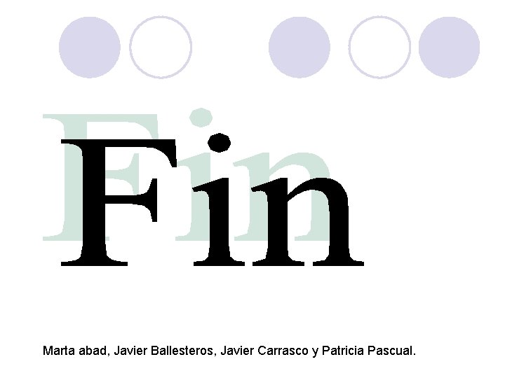 Marta abad, Javier Ballesteros, Javier Carrasco y Patricia Pascual. 