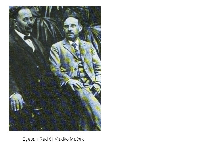 Stjepan Radić i Vladko Maček 
