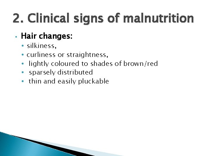 Assessment Detection and Management of Malnutrition in Children