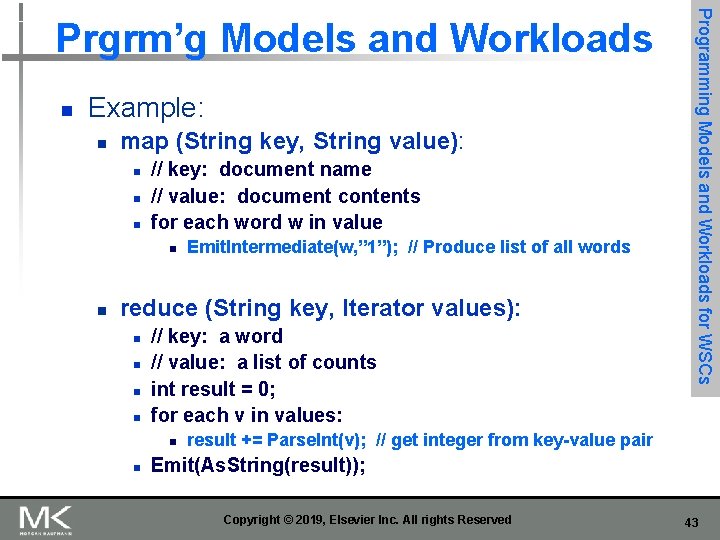 n Example: n map (String key, String value): n n n // key: document