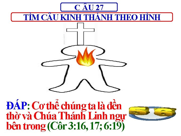 C U 27 TÌM C U KINH THÁNH THEO HÌNH ĐÁP: Cơ thể chúng