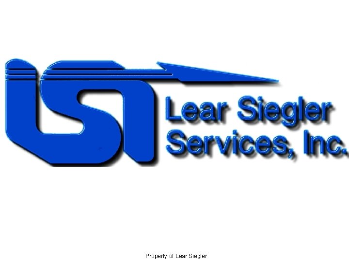 Property of Lear Siegler 