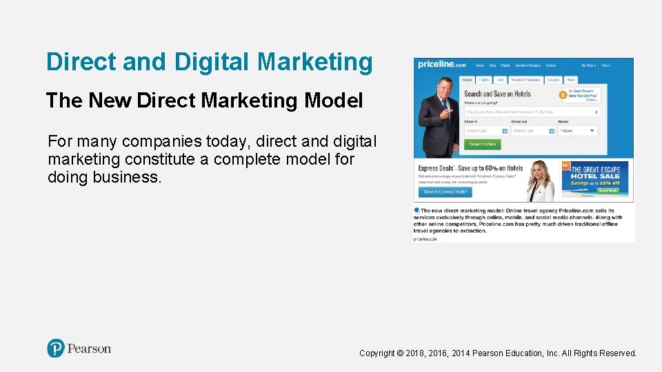 Direct and Digital Marketing The New Direct Marketing Model For many companies today, direct Direct and Digital Marketing The New Direct Marketing Model For many companies today, direct