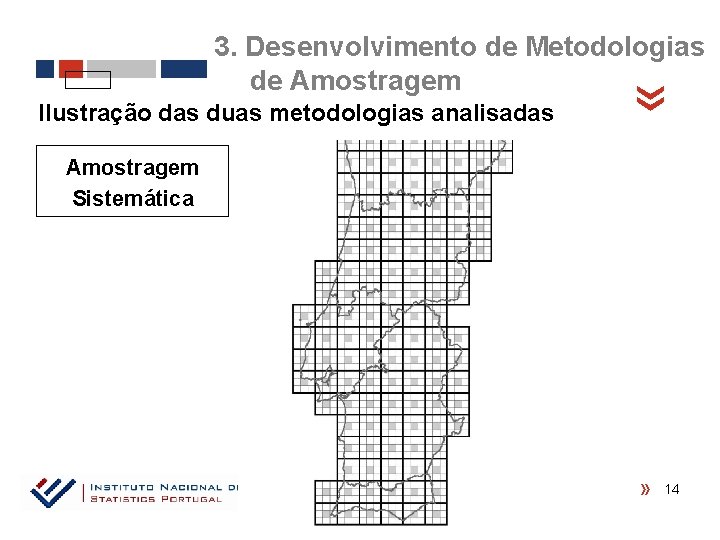 Ilustração das duas metodologias analisadas « 3. Desenvolvimento de Metodologias de Amostragem Sistemática 14