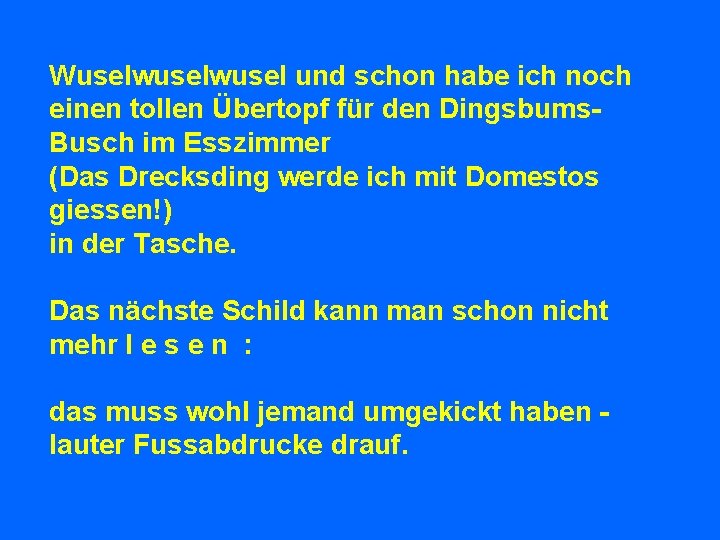 Wuselwusel und schon habe ich noch einen tollen Übertopf für den Dingsbums. Busch im