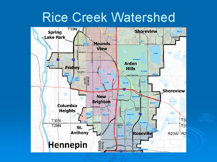 Rice Creek Watershed 