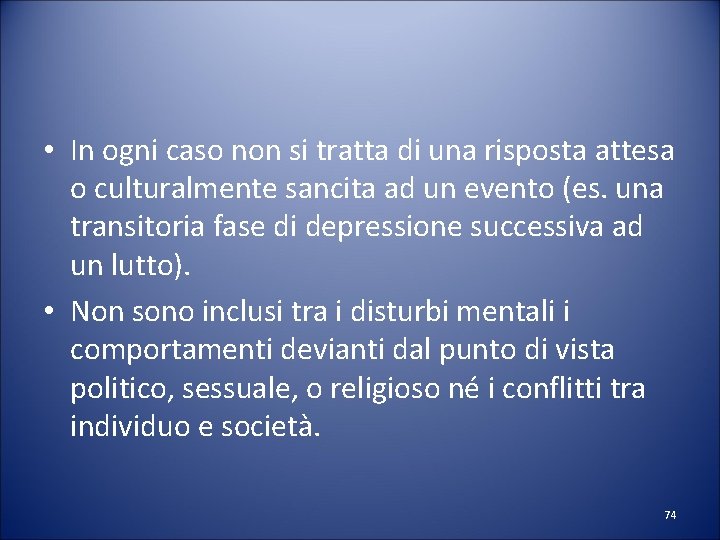  • In ogni caso non si tratta di una risposta attesa o culturalmente