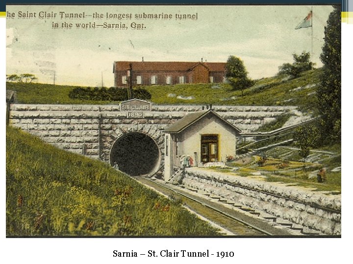 Sarnia – St. Clair Tunnel - 1910 