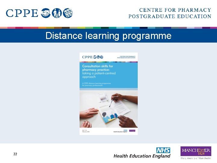 Distance learning programme 22 