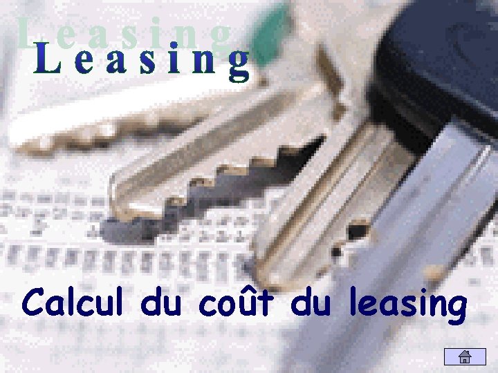 Calcul du coût du leasing 