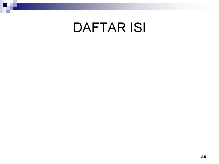 DAFTAR ISI 36 