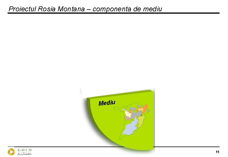 Proiectul Rosia Montana – componenta de mediu Mediu 11 