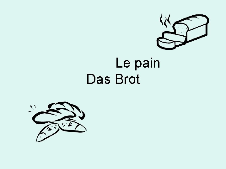 Le pain Das Brot 