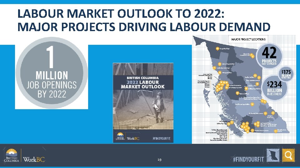 LABOUR MARKET OUTLOOK TO 2022: MAJOR PROJECTS DRIVING LABOUR DEMAND 19 