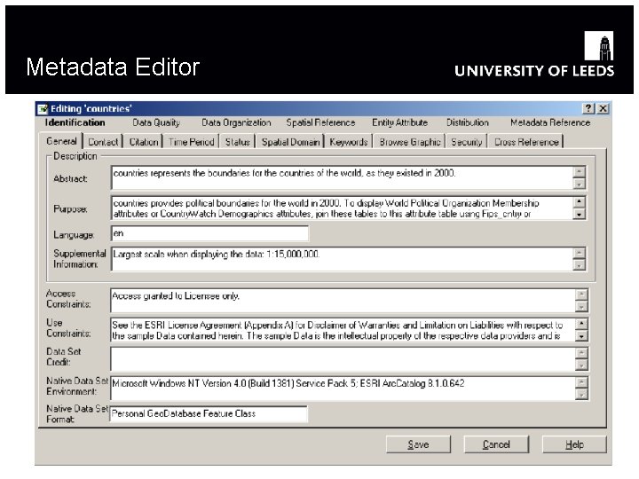 Metadata Editor 