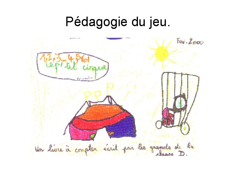 Pédagogie du jeu. 