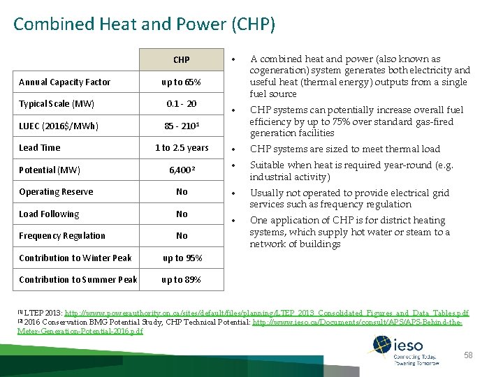 Combined Heat and Power (CHP) • A combined heat and power (also known as