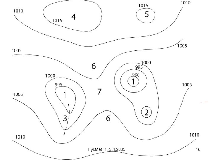 Hyd. Met, 1. -2. 4. 2005 16 