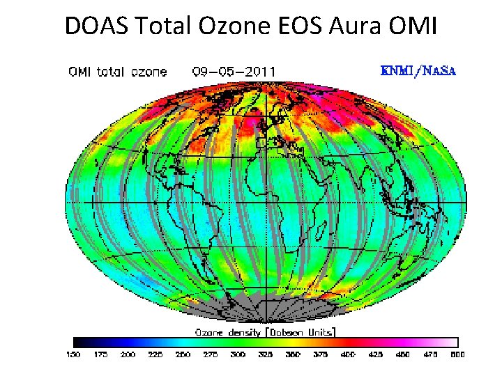 DOAS Total Ozone EOS Aura OMI 