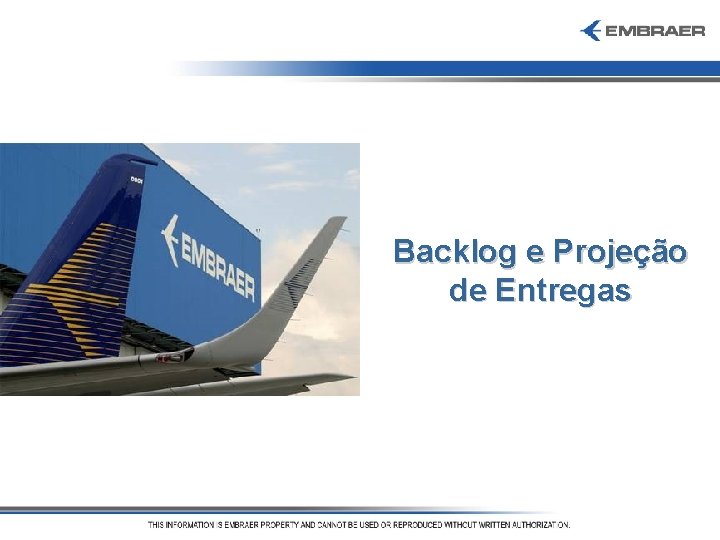 Backlog e Projeção de Entregas 