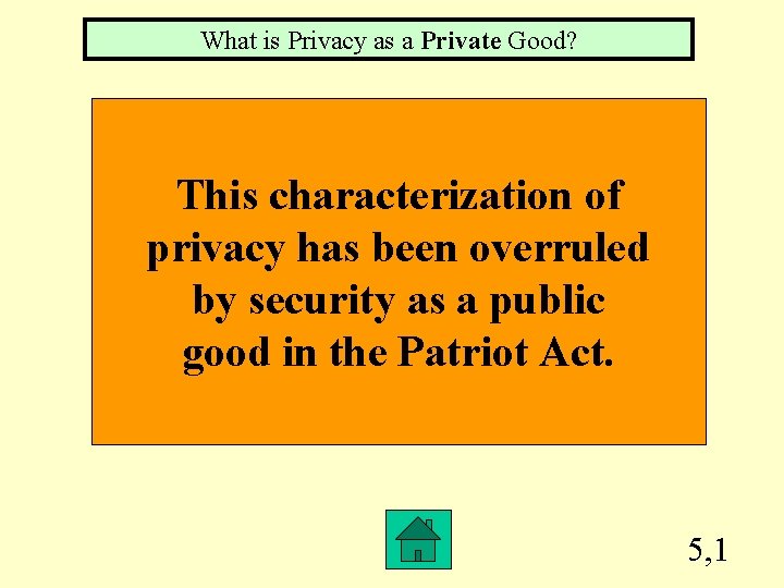 What is Privacy as a Private Good? This characterization of privacy has been overruled